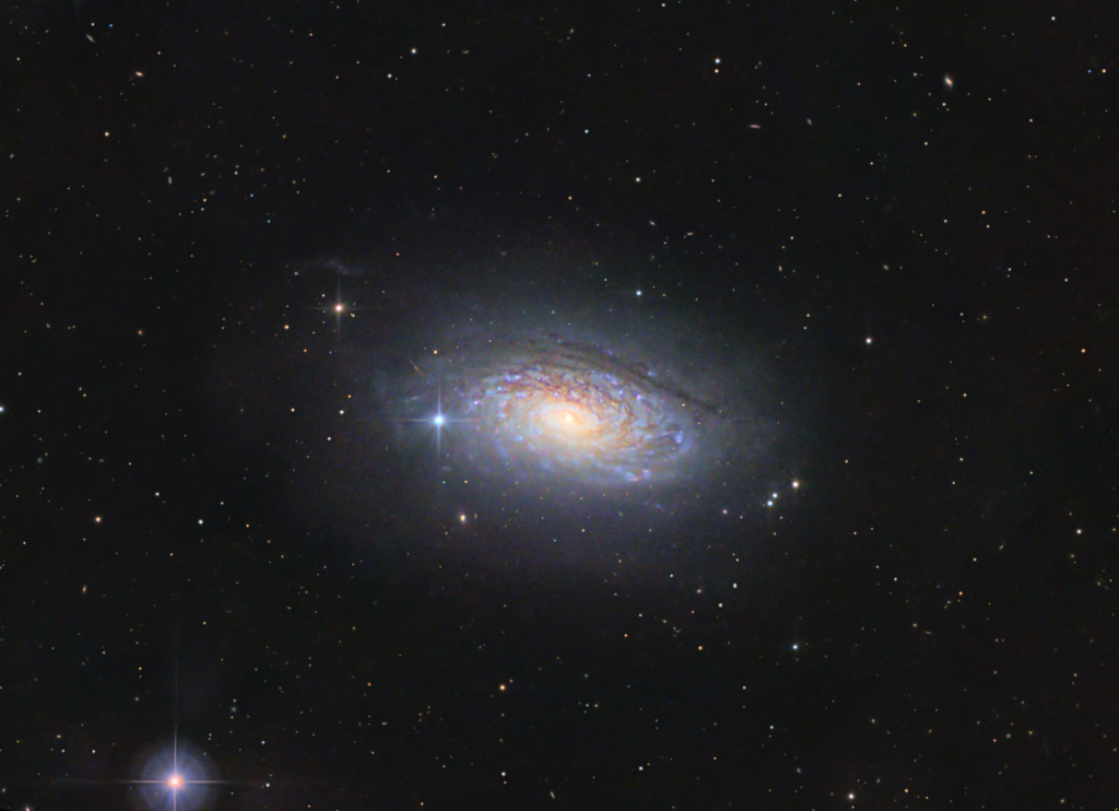 Die "Sonnenblumen-Galaxie" Messier 63